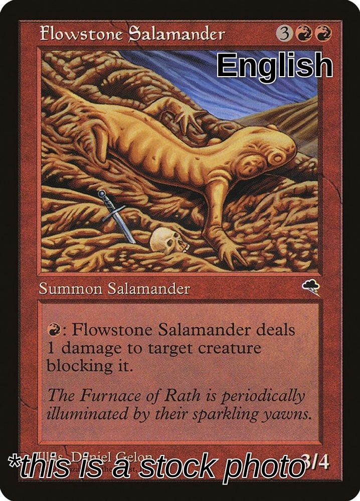 Flowstone Salamander