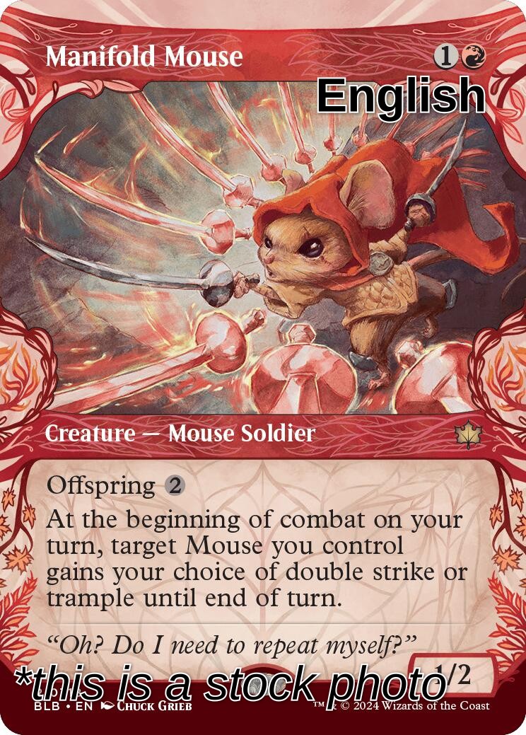 Manifold Mouse (Showcase)