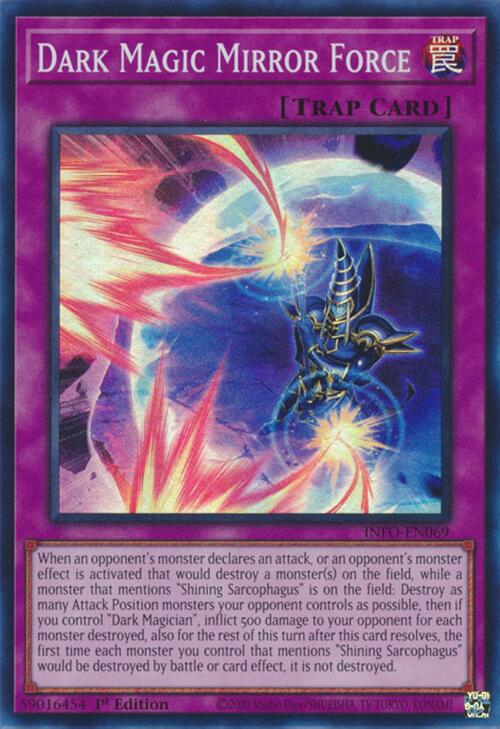 Dark Magic Mirror Force [INFO - INFO-EN069 Super Rare]