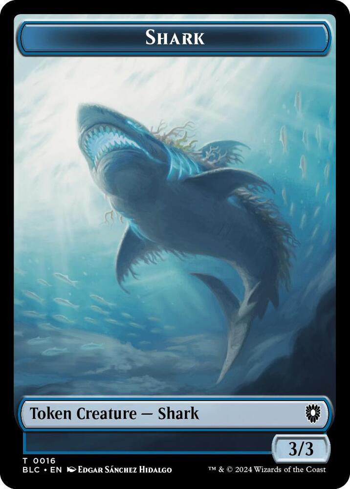 Elemental // Shark Double-Sided Token (Back)