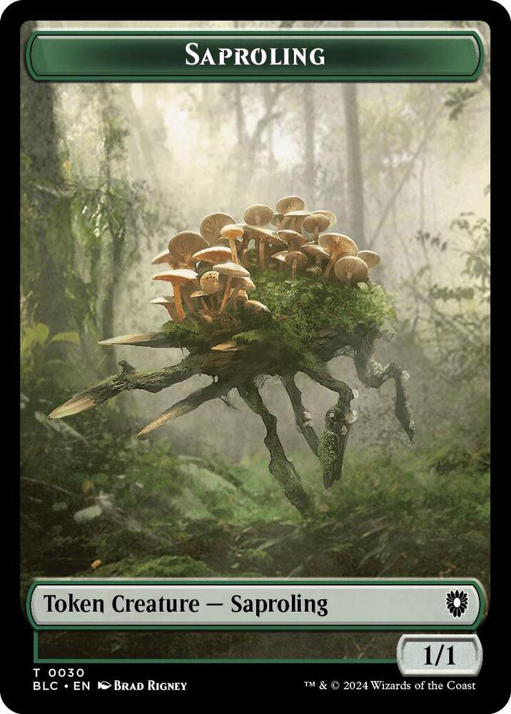 Hamster // Saproling Double-Sided Token (Back)
