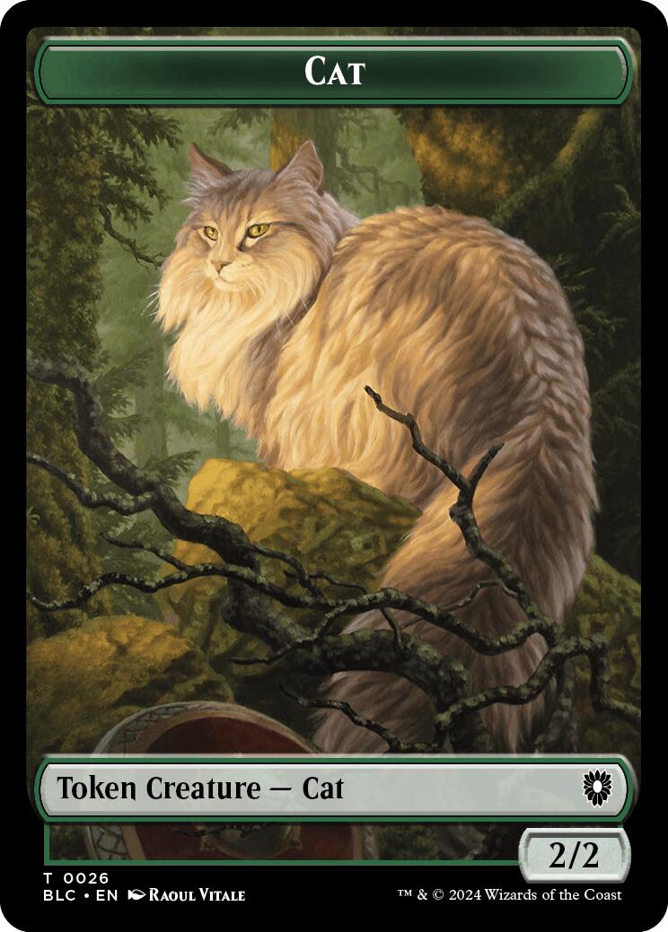 Cat // Beast (0025) Double-Sided Token