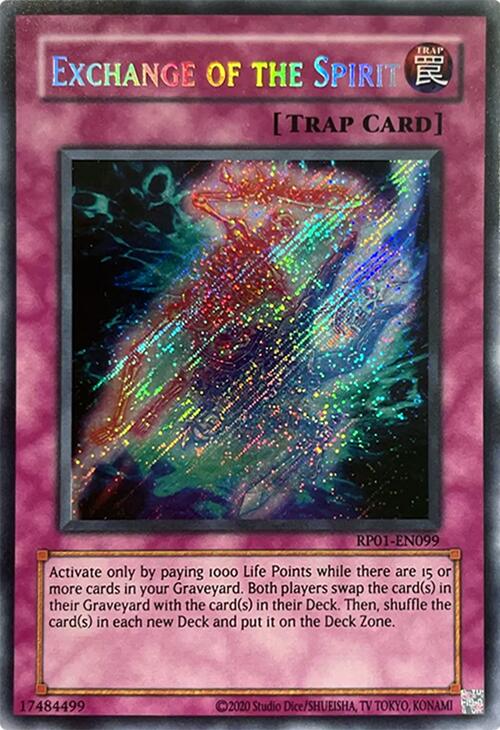 Exchange of the Spirit