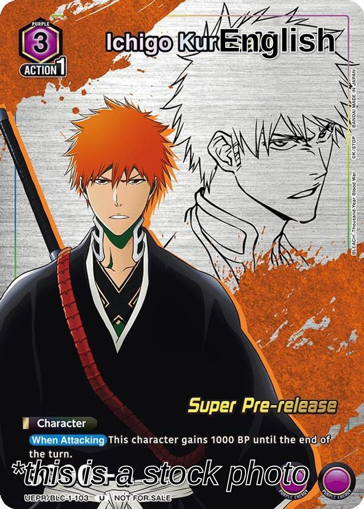 Ichigo Kurosaki (Super Pre-Release Event Participation)
