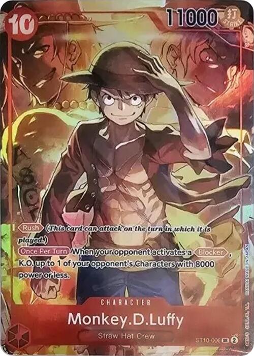 Monkey.D.Luffy (Treasure Booster Set) [OP-PR - ST10-006