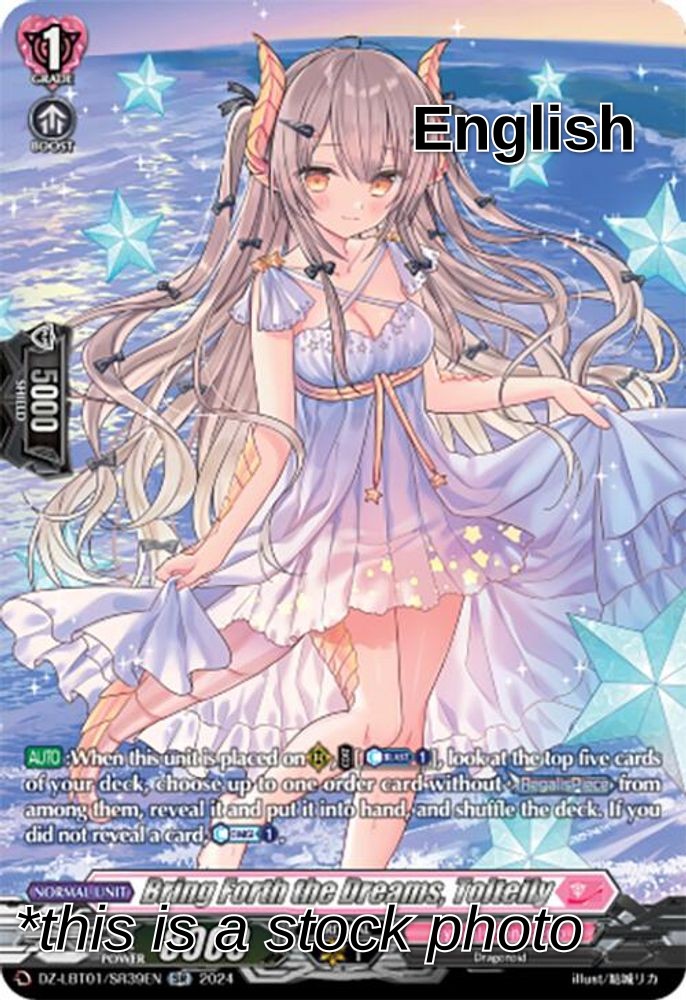 Bring Forth the Dreams, Tolteily (SR)