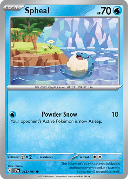 Spheal - 043/191 [SSP - 043/191 Common]