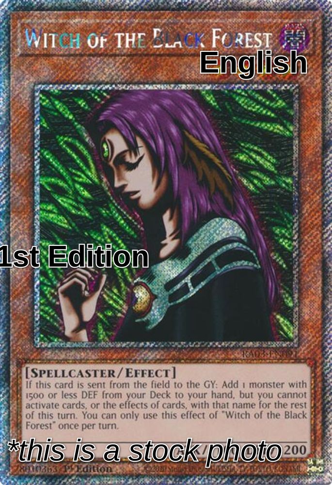 Witch of the Black Forest (Platinum Secret Rare)