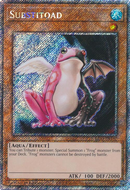 Substitoad (Platinum Secret Rare)