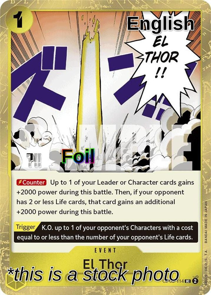 El Thor (Jolly Roger Foil)