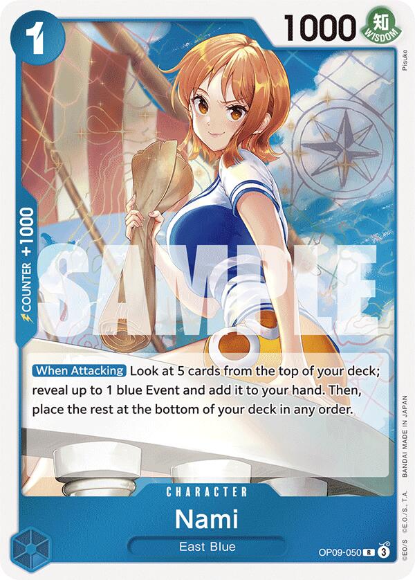 Nami (050) [OP09 - OP09-050 - Rare]