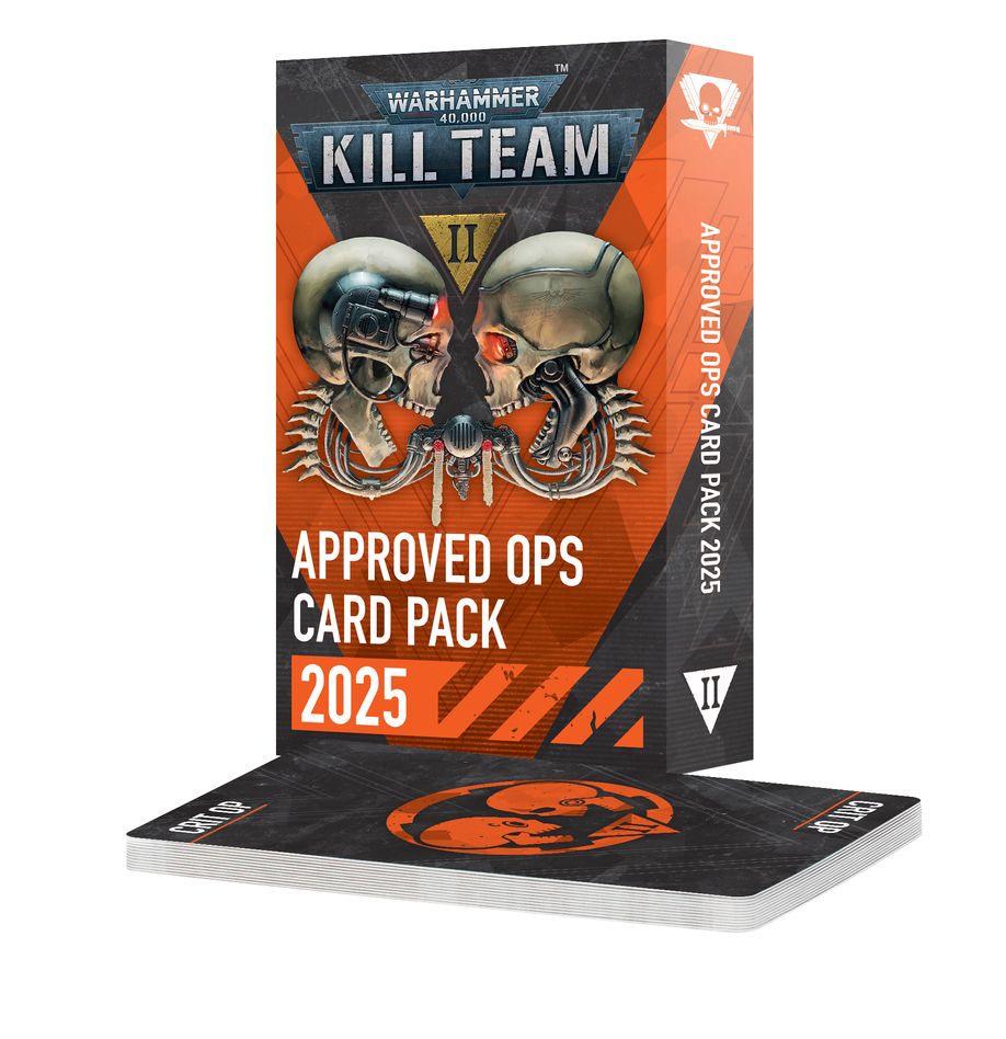 Kill Team: Approved Ops - Tac Ops and MIssion Card Pack(2025)