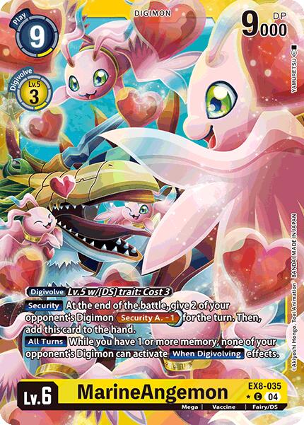 MarineAngemon (Limited Foil) [EX-08 - EX8-035 C - Common]