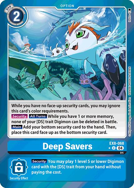 Deep Savers (Limited Foil)