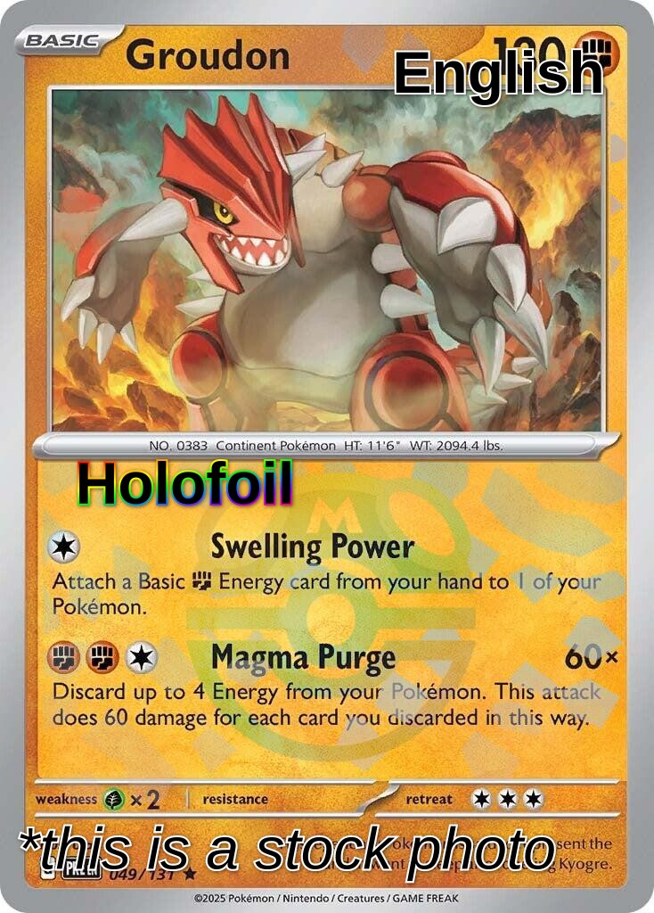 Groudon (Master Ball Pattern)