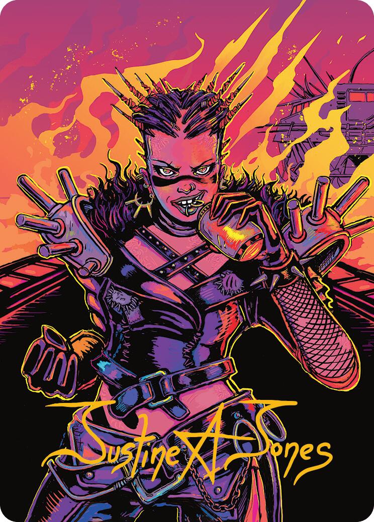 Far Fortune, End Boss Art Card (2/54) (Gold-Stamped Signature)