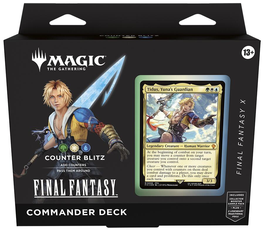 FINAL FANTASY Commander Deck - FINAL FANTASY X Counter Blitz
