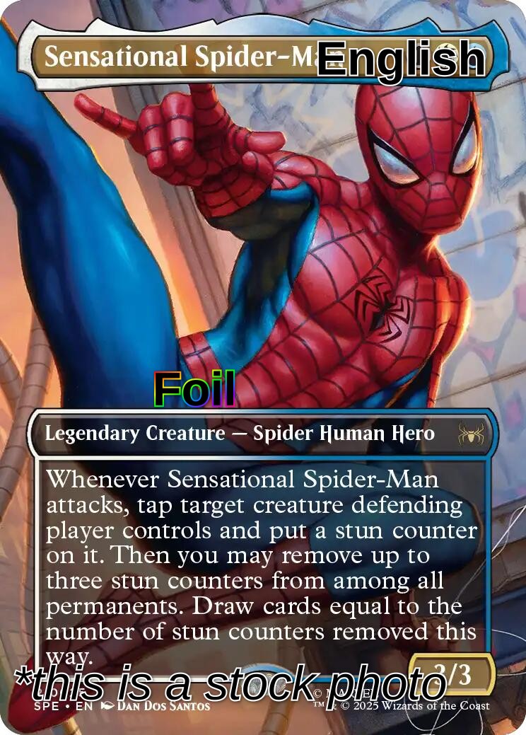 Sensational Spider-Man (Borderless)