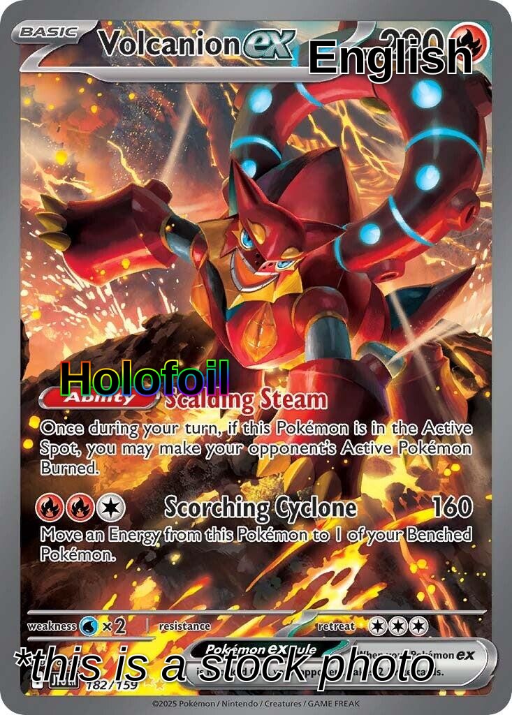Volcanion ex - 182/159