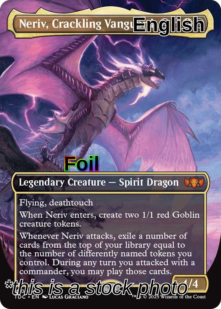 Neriv, Crackling Vanguard (Borderless)