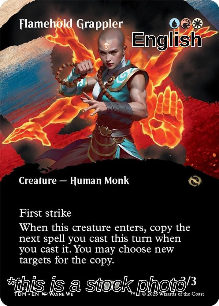 Flamehold Grappler (Borderless)