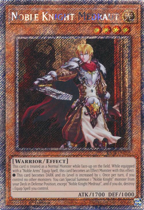 Noble Knight Medraut (Platinum Secret Rare)
