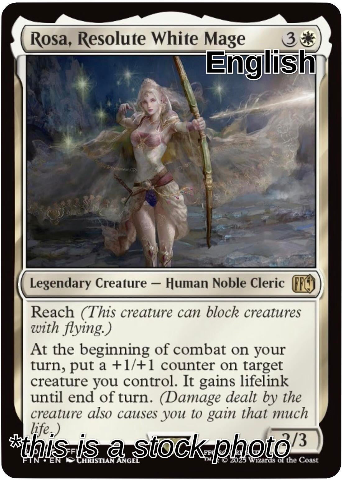 Rosa, Resolute White Mage