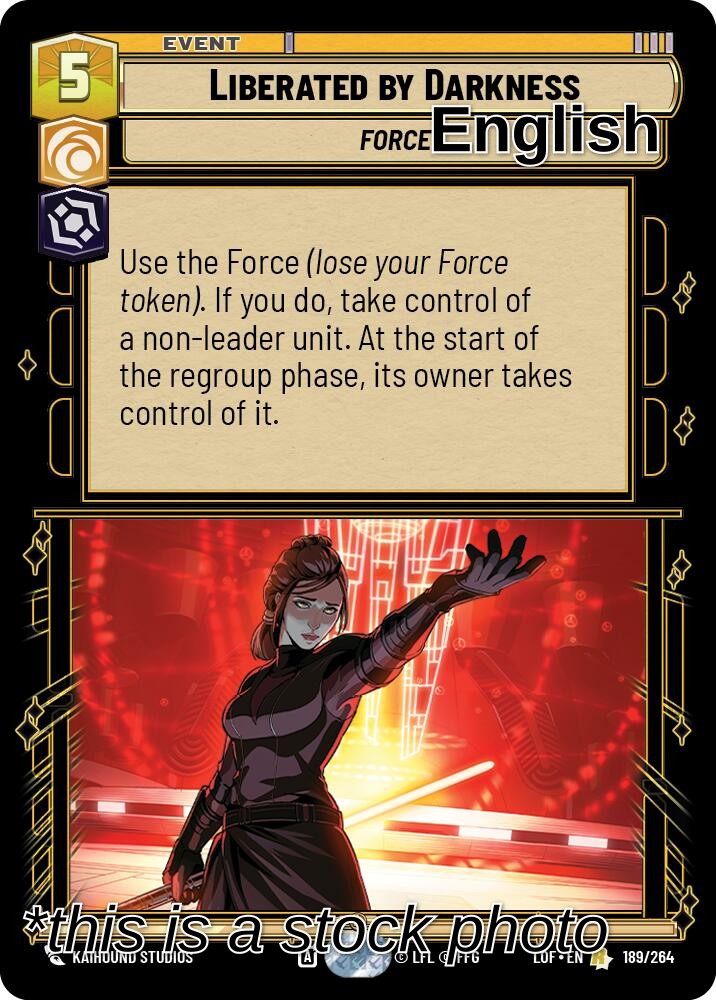 Liberated by Darkness