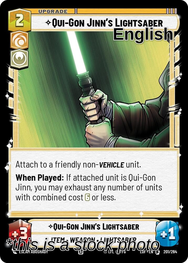 Qui-Gon Jinn's Lightsaber