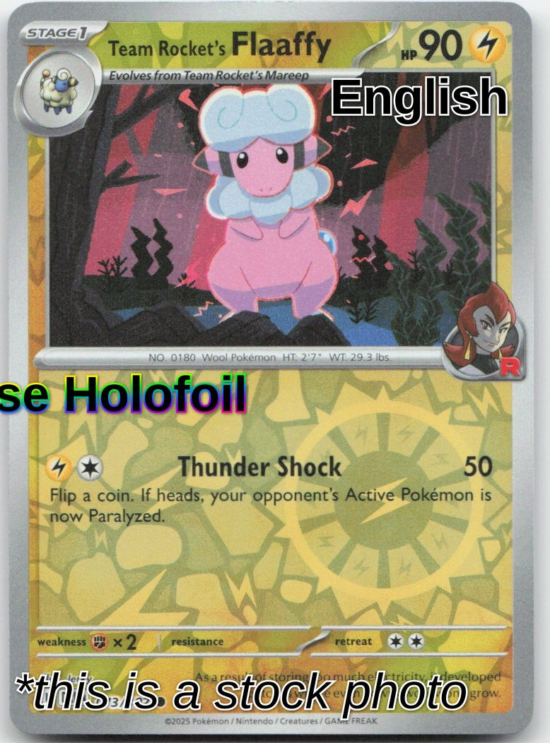 Team Rocket's Flaaffy