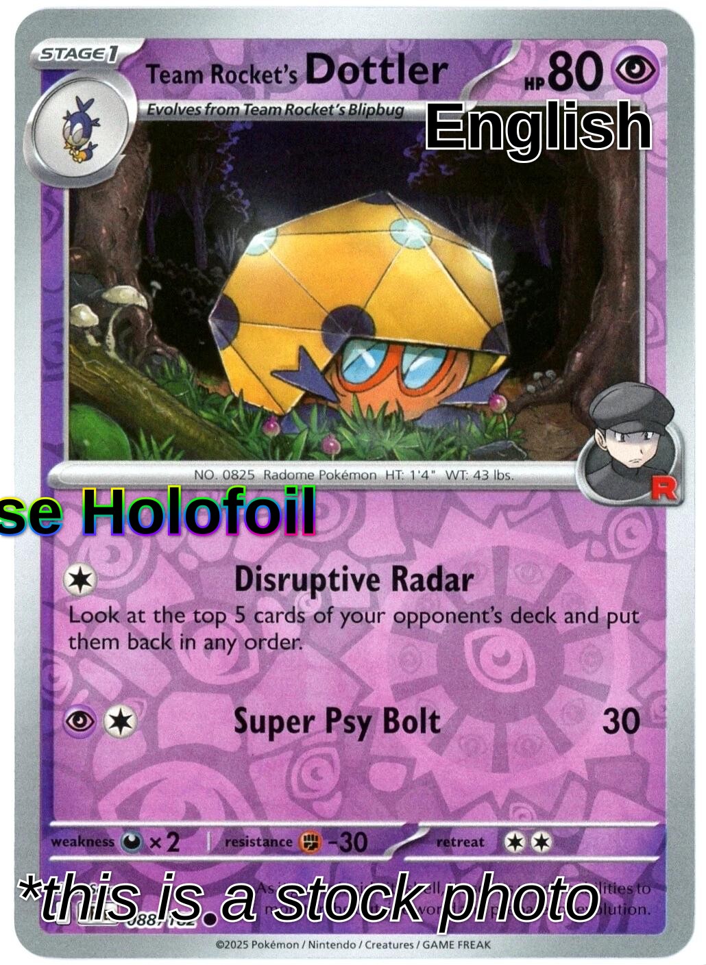 Team Rocket's Dottler