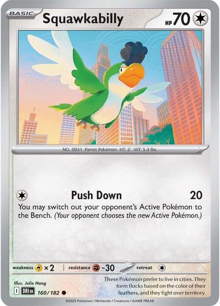 squawkabilly pokemon card ex 337/190 Shiny Treasure Ex  Click and Collectables You cant use more than 1 Squawk and Seize Ability during your turn Pokemon TCG Squawkabilly ex SVP