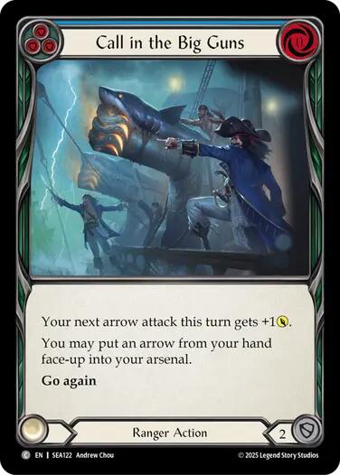 Call in the Big Guns (Blue)