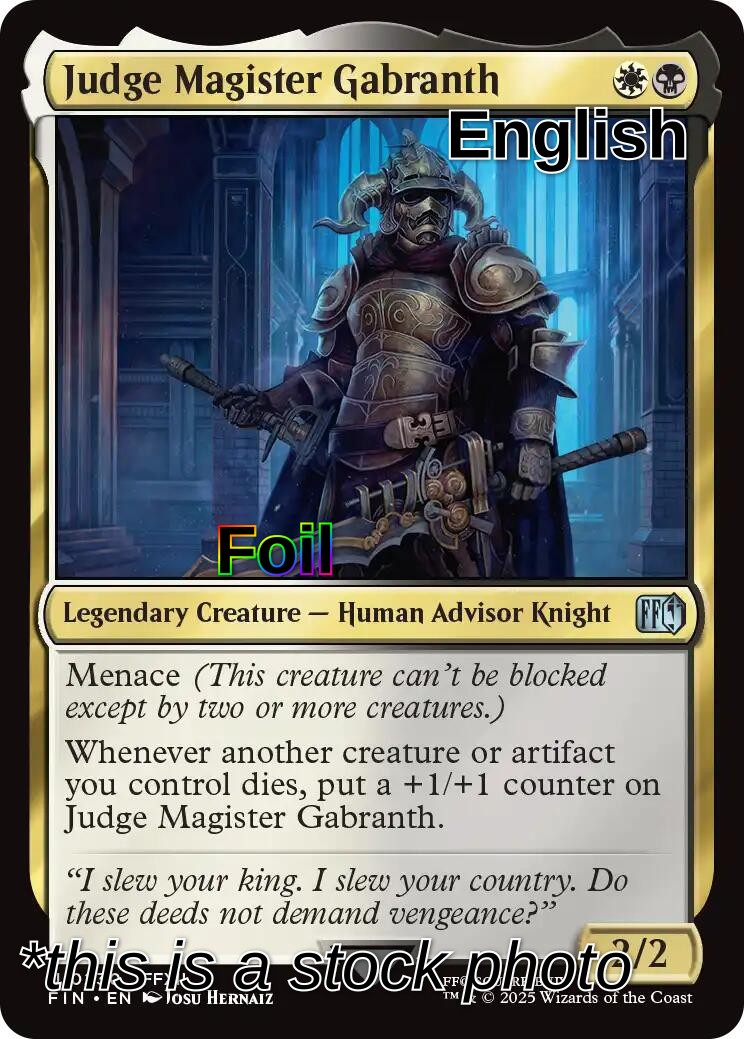 Judge Magister Gabranth