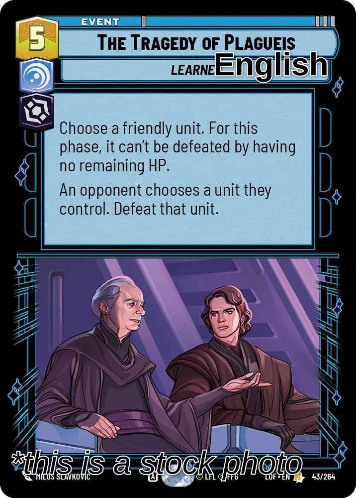 The Tragedy of Plagueis