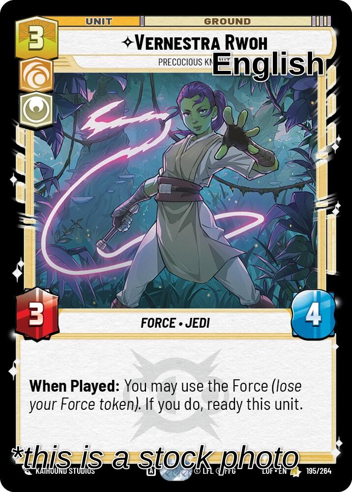 Vernestra Rwoh - Precocious Knight