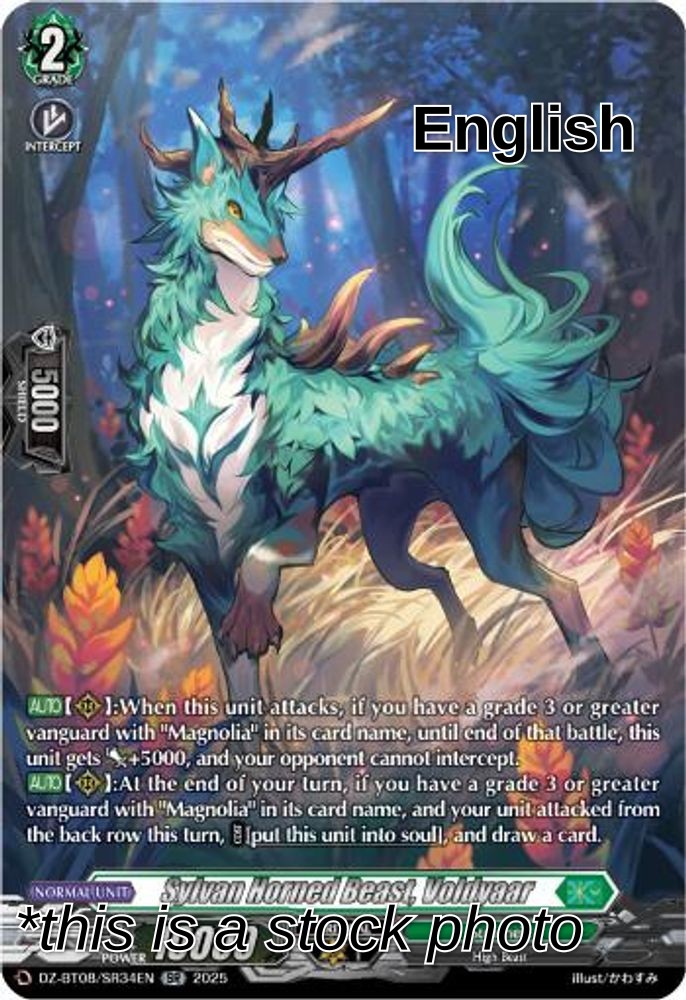 Sylvan Horned Beast, Voldyaar (SR)