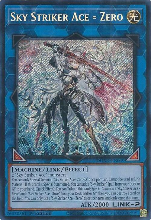 Sky Striker Ace = Zero