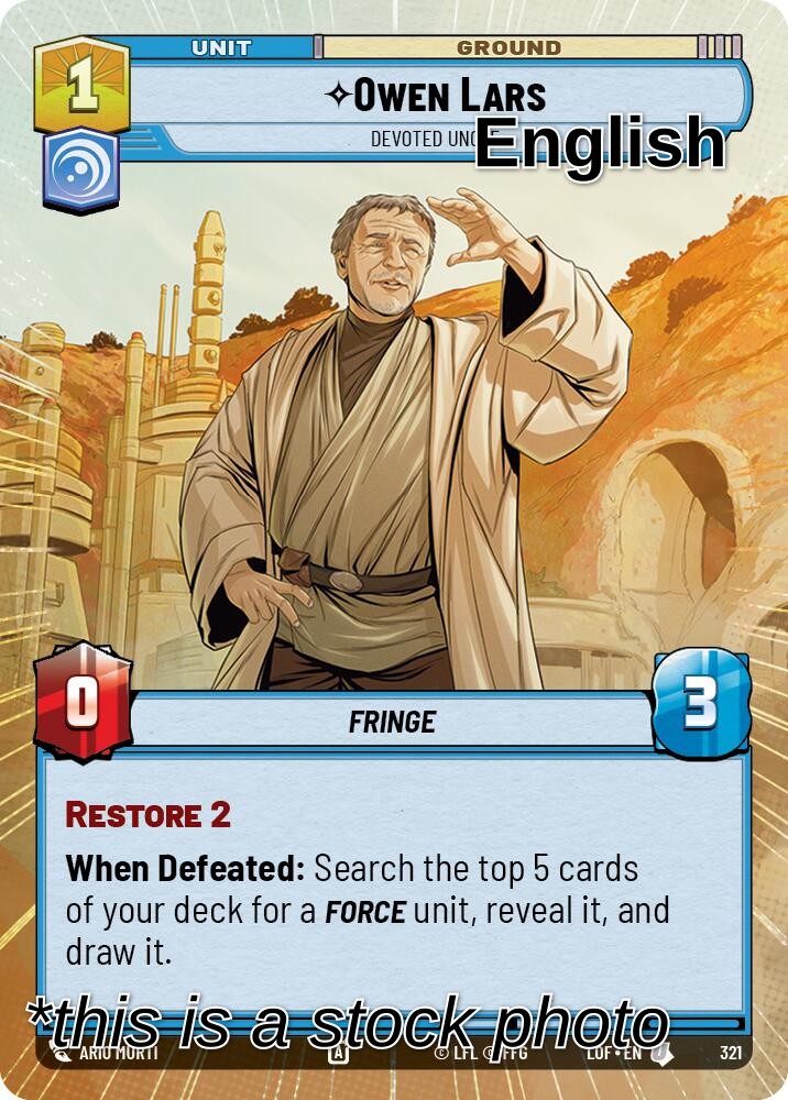 Owen Lars - Devoted Uncle (Hyperspace)