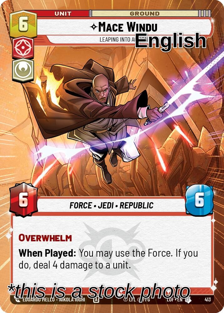 Mace Windu - Leaping into Action (Hyperspace)