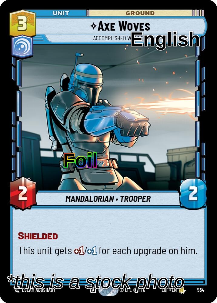 Axe Woves - Accomplished Warrior (Foil)