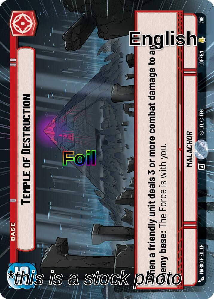 Temple of Destruction (Hyperspace Foil)