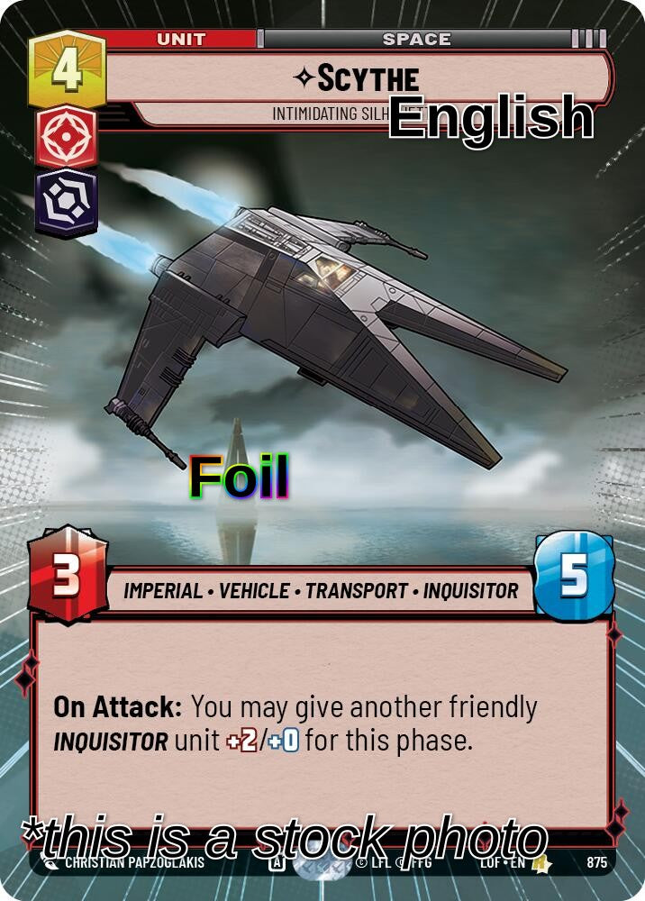 Scythe - Intimidating Silhouette (Hyperspace Foil)