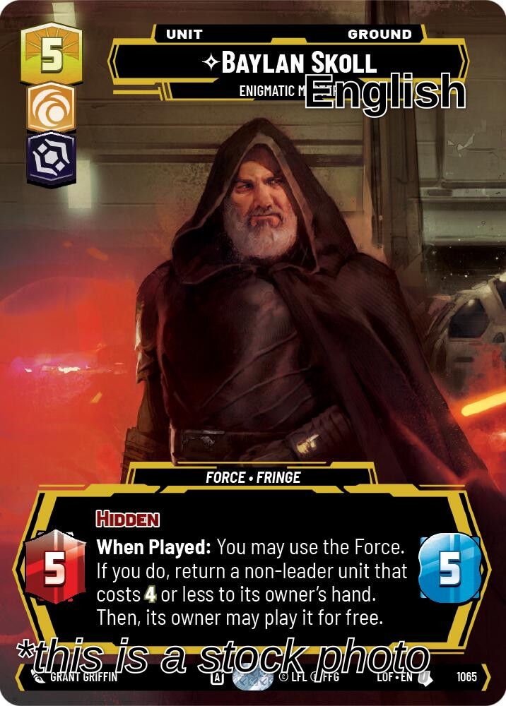 Baylan Skoll - Enigmatic Master (Prestige)