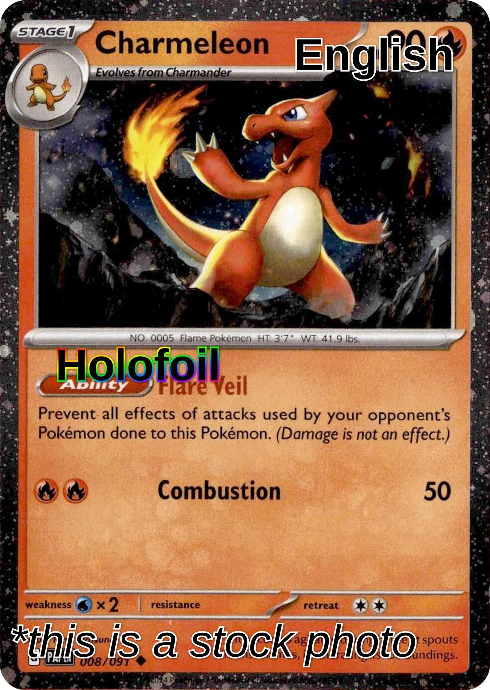 Charmeleon - 008/091 (Cosmos Holo)