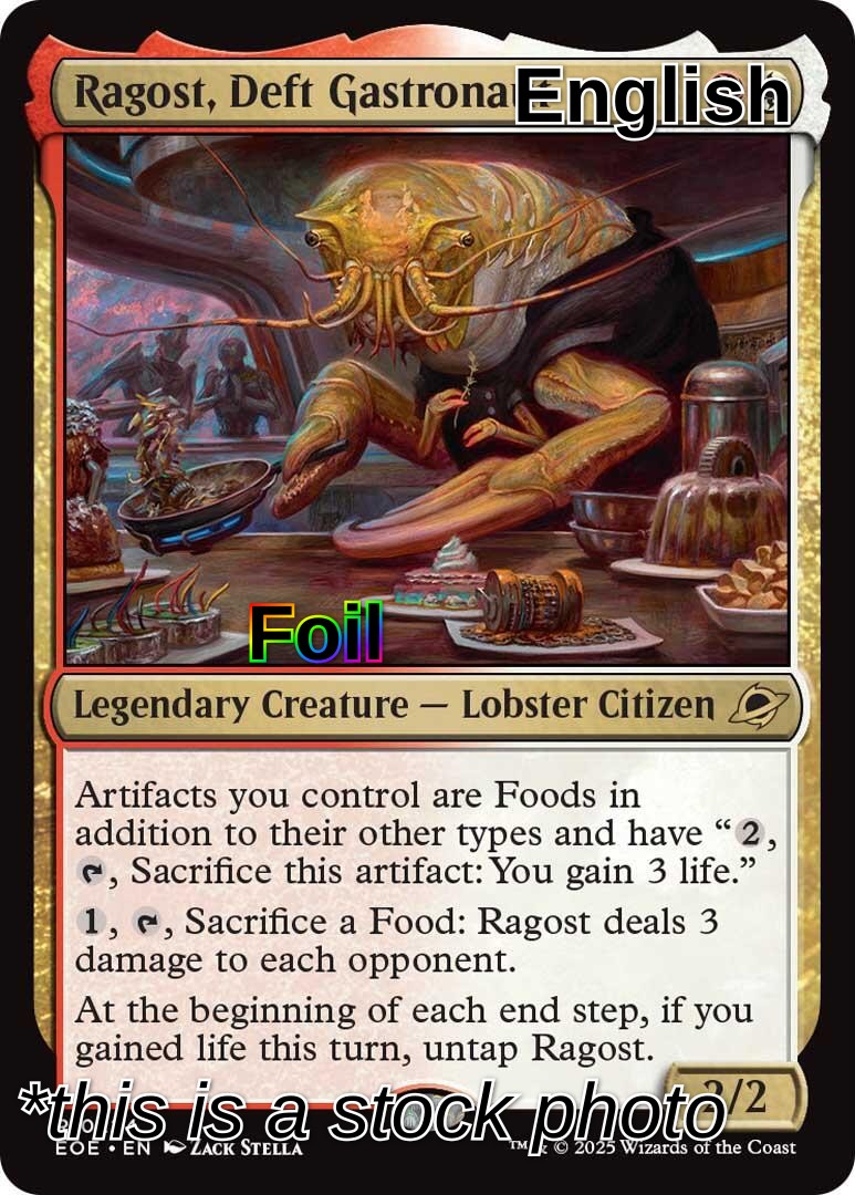 Ragost, Deft Gastronaut
