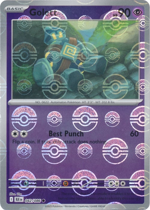 Golett (Poke Ball Pattern)