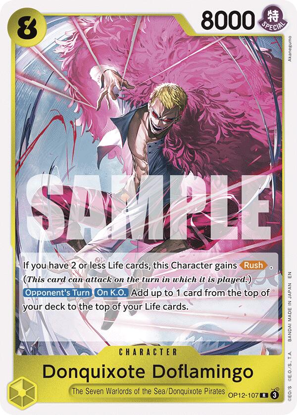 Donquixote Doflamingo [OP12 - OP12-107]