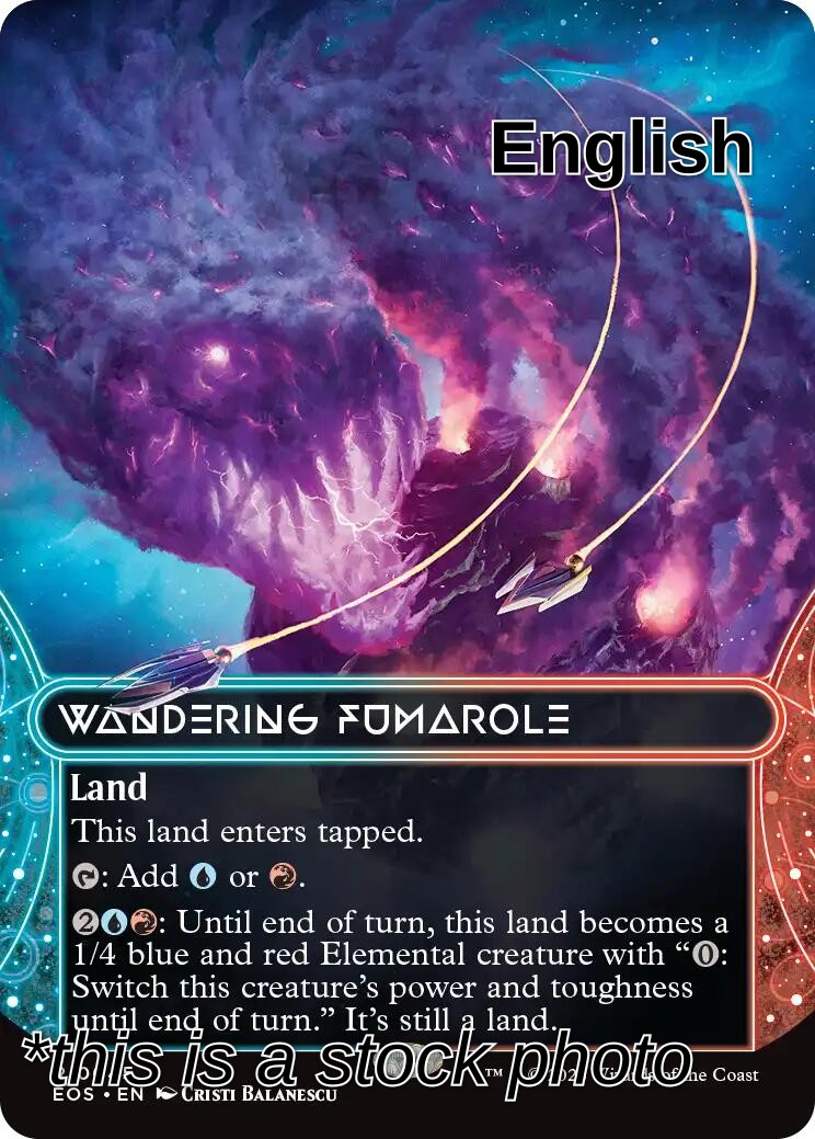 Wandering Fumarole (0045) (Borderless)