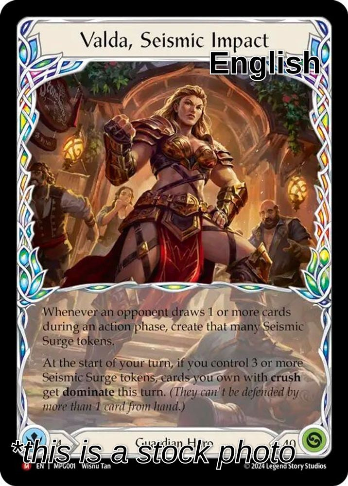 Valda, Seismic Impact